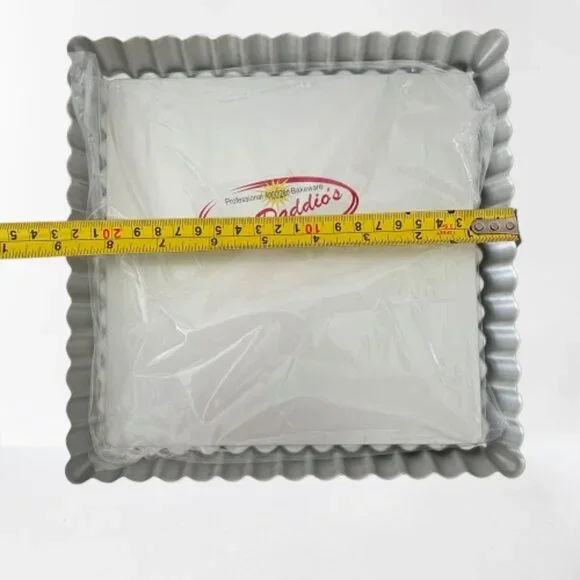 NEW ProSeries Fluted Removable Bottom Fat Daddio's Tart / Quiche Pans-Set of two - Picture 14 of 17